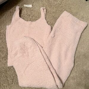 NWT SKIMS Blush Joggers and Tank